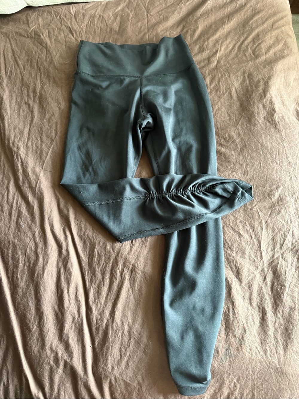 Nike ruched black leggings